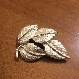 Vintage gold brooch